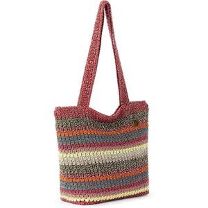 The Sak Casual Classics Tote Bag - Hand Crochet Woman's Purse- Sunset Strip